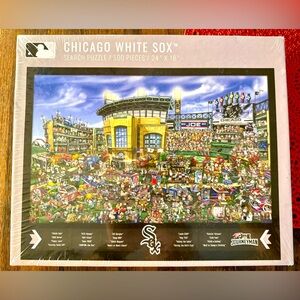 Fully Sealed NIB Chicago White Sox 500-Piece Joe Journeyman Jigsaw Puzzle